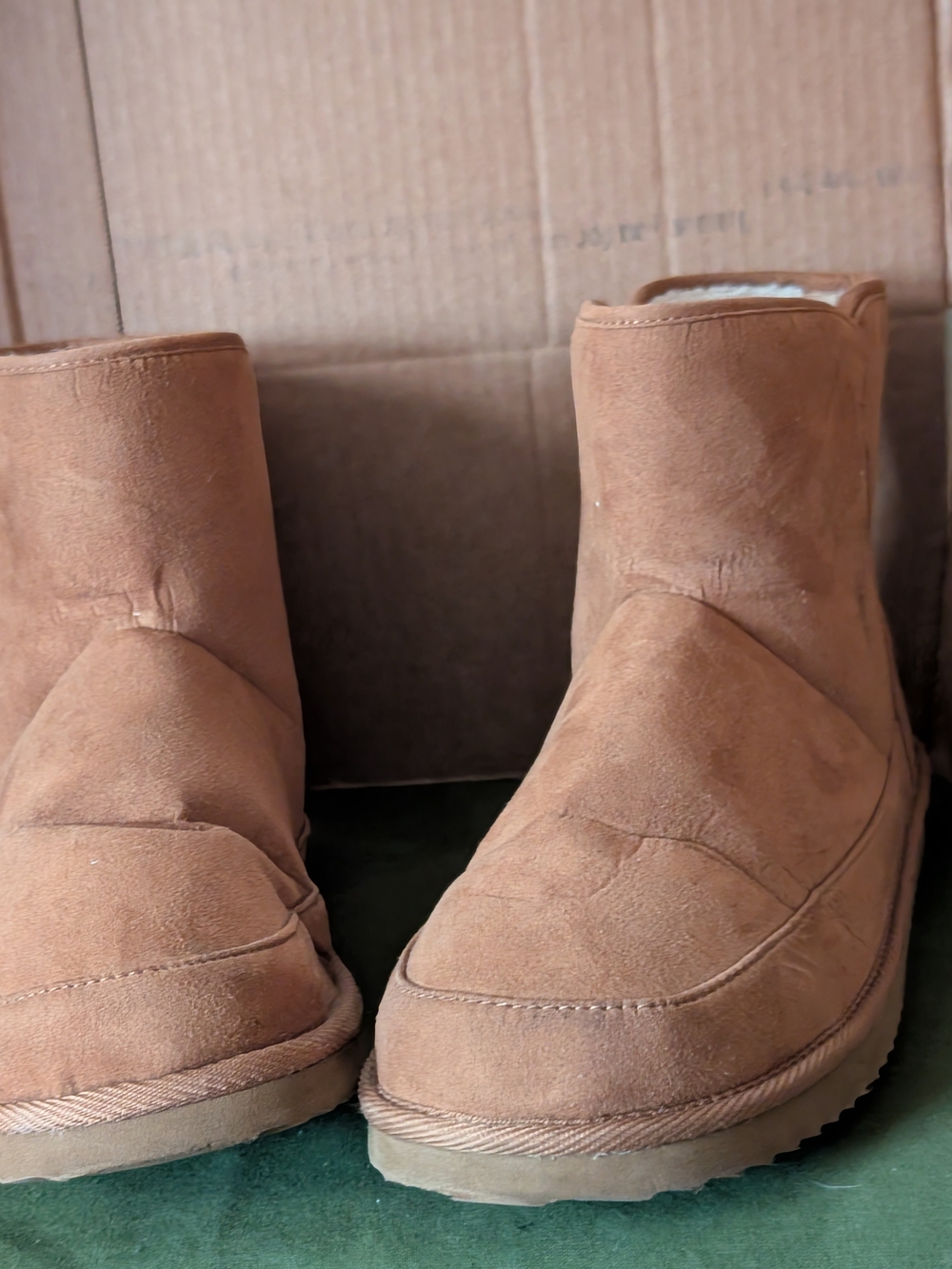 Women's Classic Tan Suede Winter Boots